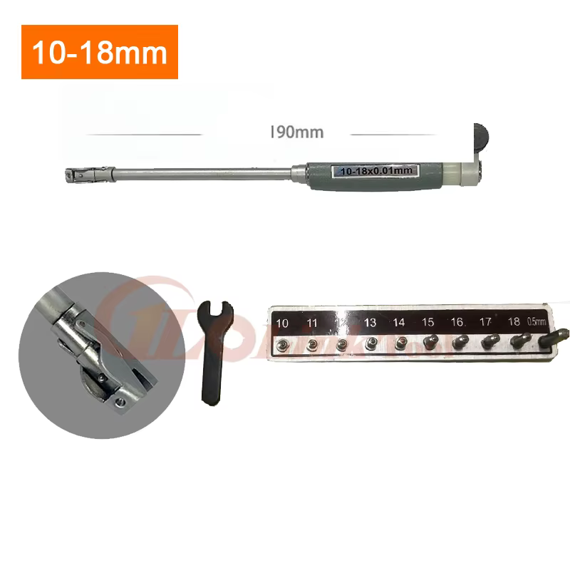 Jauge de diamètre intérieur 50-160mm + sonde (sans indicateur)