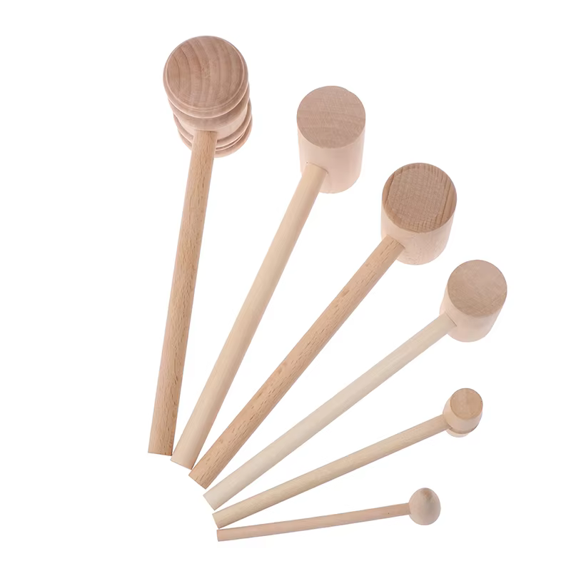 Marteau maillet en bois pour l'artisanat du cuir