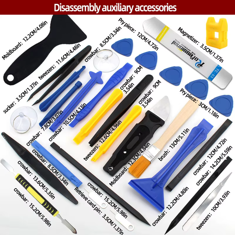 Ensemble d'outils de réparation de tournevis de précision 34/15 en 1 pour téléphone portable