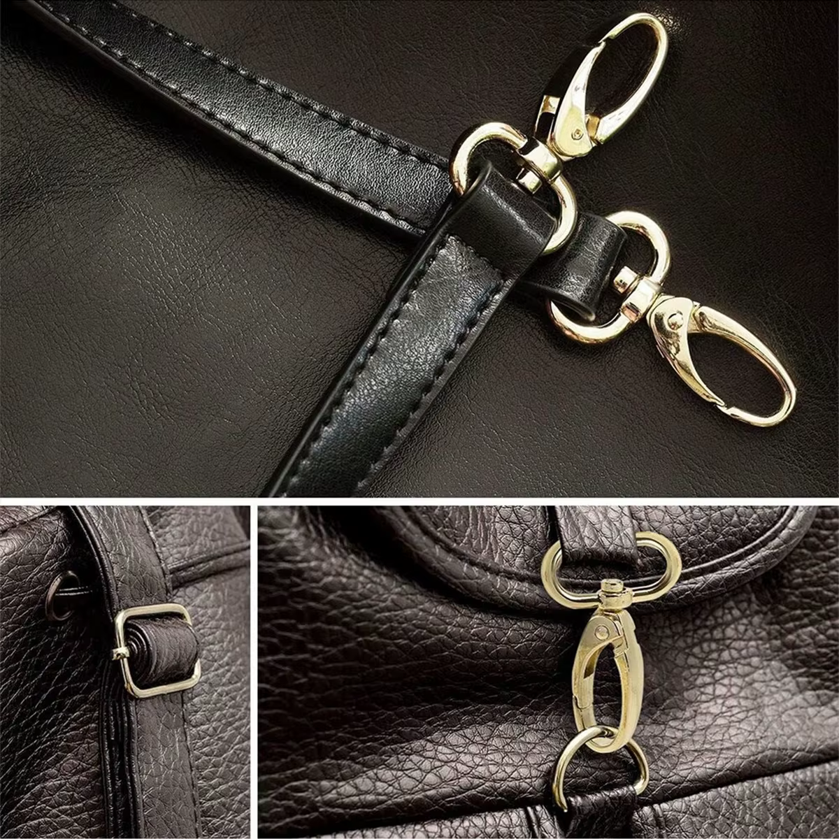 5/15 Ensembles de Kits de Porte-clés à Anneaux Découpés avec Chaînes