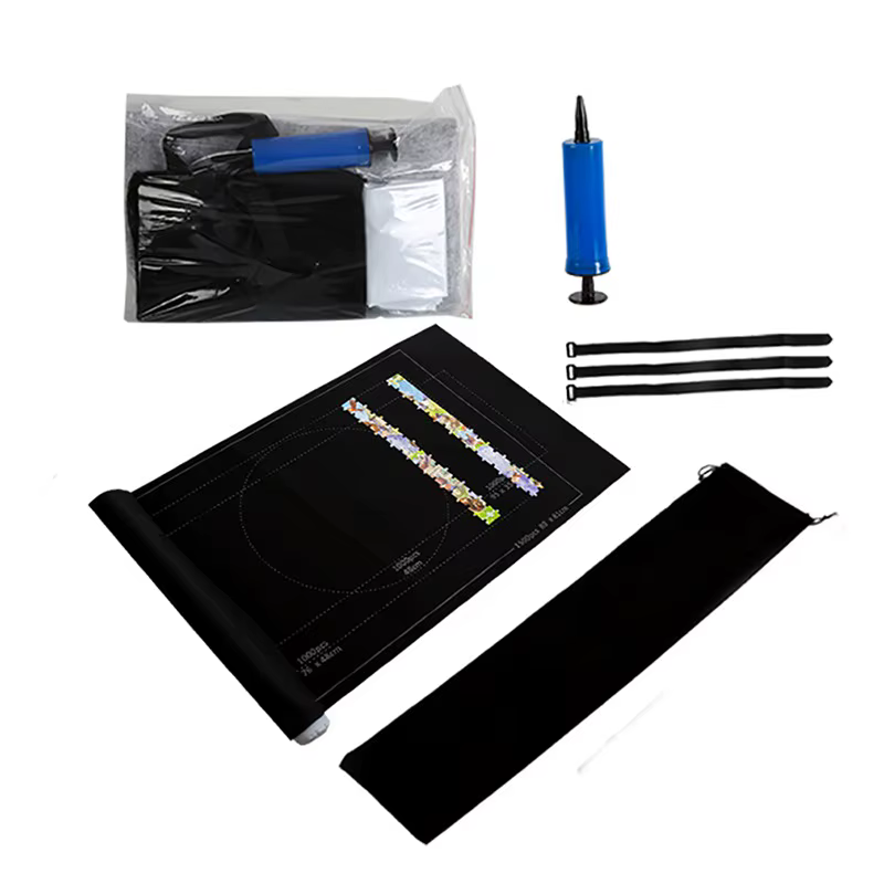 Tapis de puzzle en rouleau de feutre, tapis de jeu, couverture pour jusqu'à 1500 pièces, accessoires de puzzle, nouveau tapis portable (tapis uniquement)