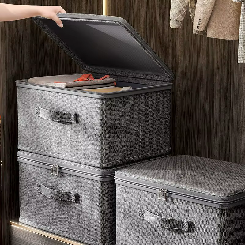 Boîtes de rangement étanches empilables