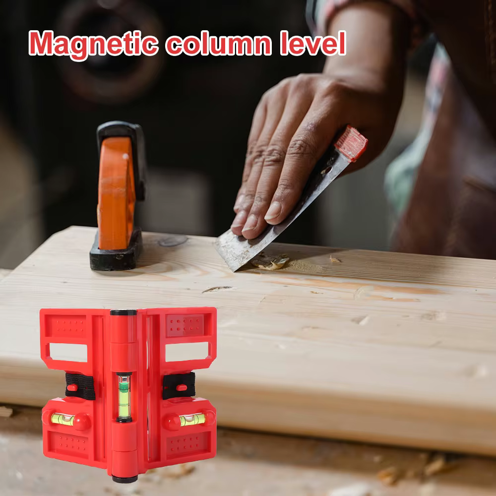 Niveau à bulle pliable multifonctionnel professionnel