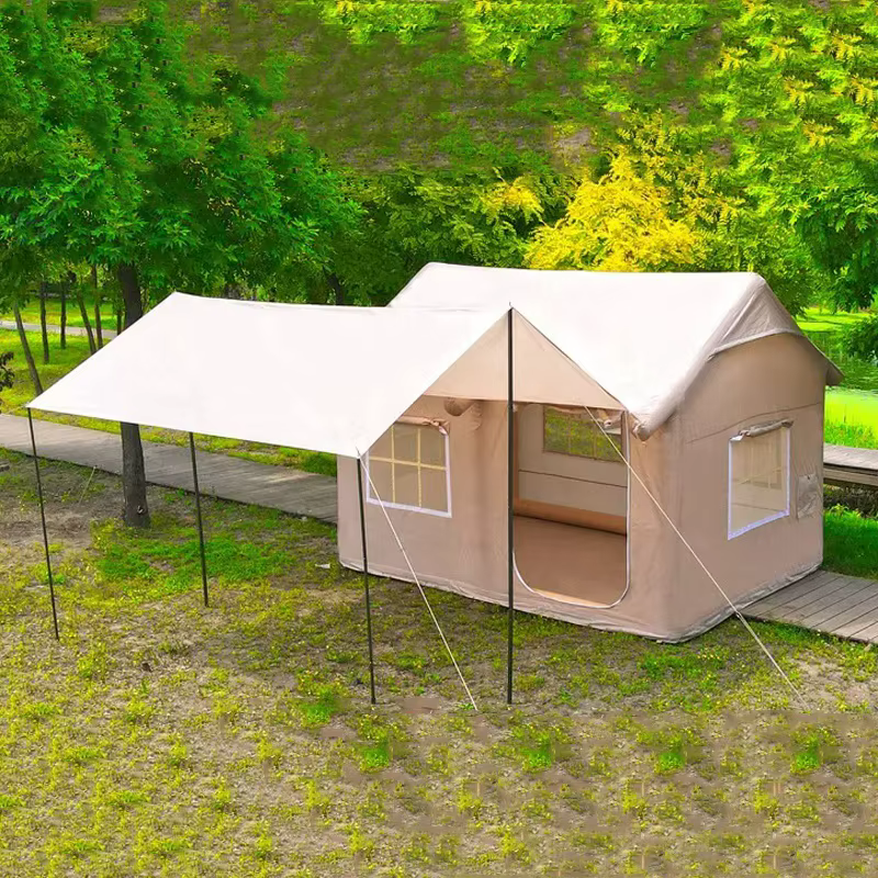 Tente gonflable personnalisée du moyen-orient, Camping Portable en plein air, résistant à la pluie, équipement de luxe épais