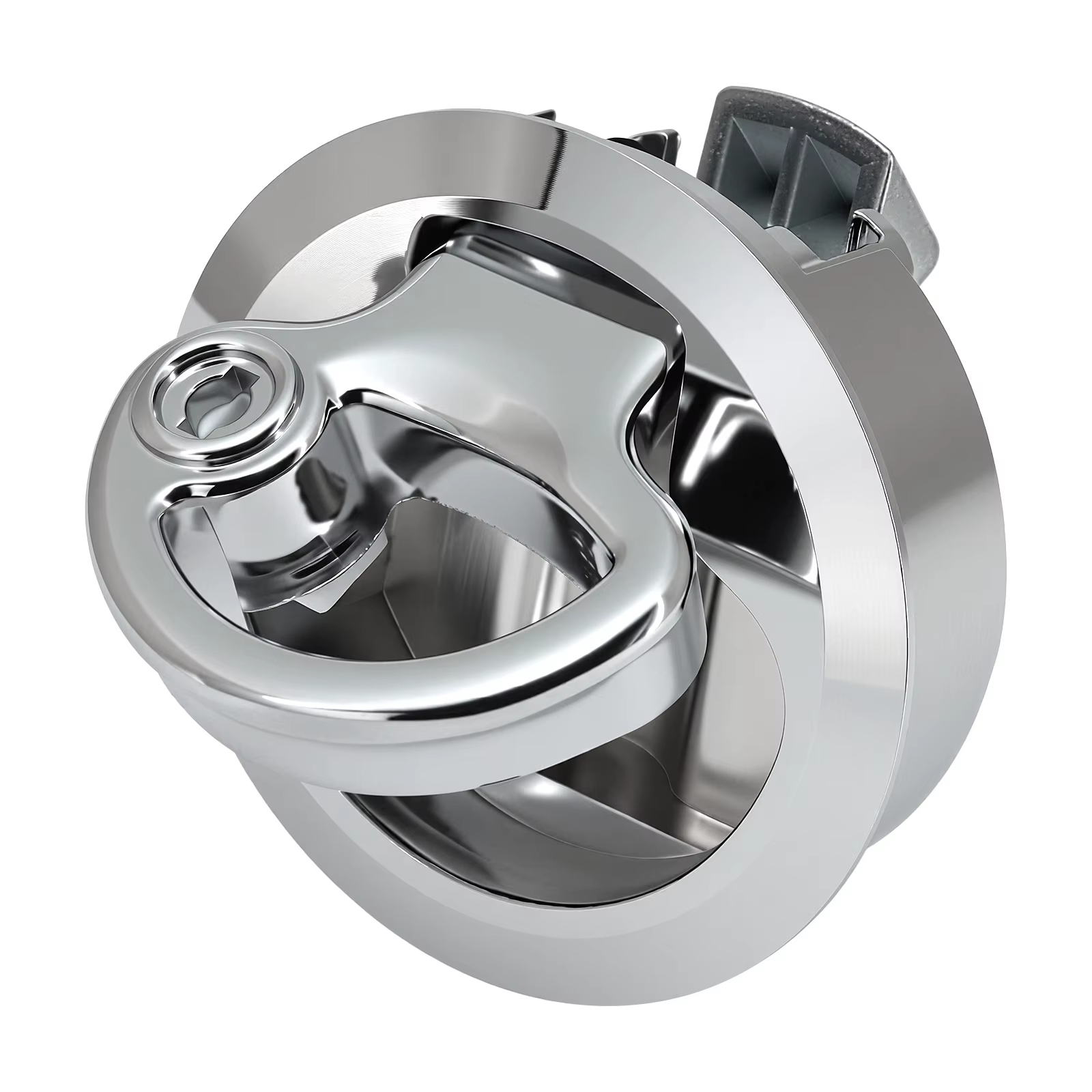 Loquet de sol en acier inoxydable de 2 pouces pour porte de camping-car