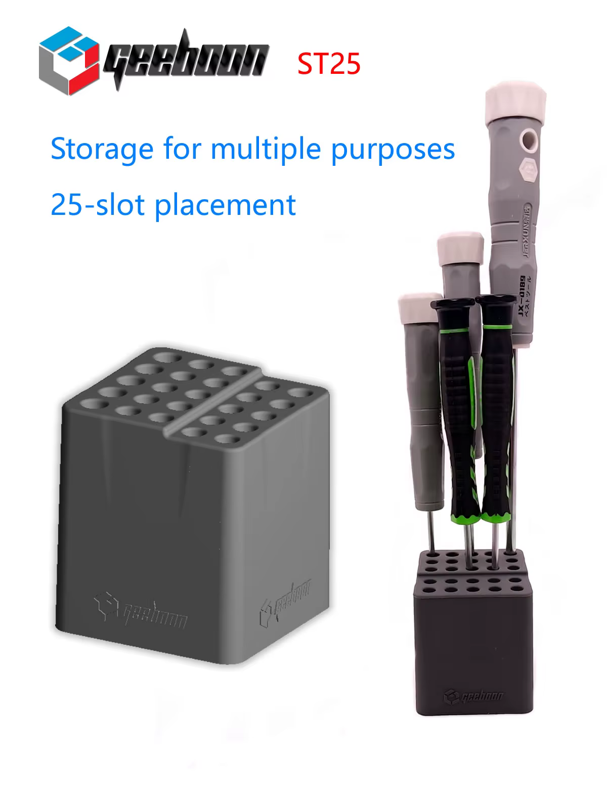 Support de rangement GEEBOON ST25 pour tournevis
