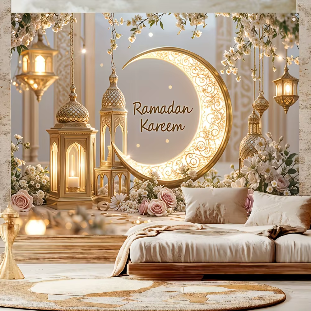 Bannière murale élégante du Ramadhan