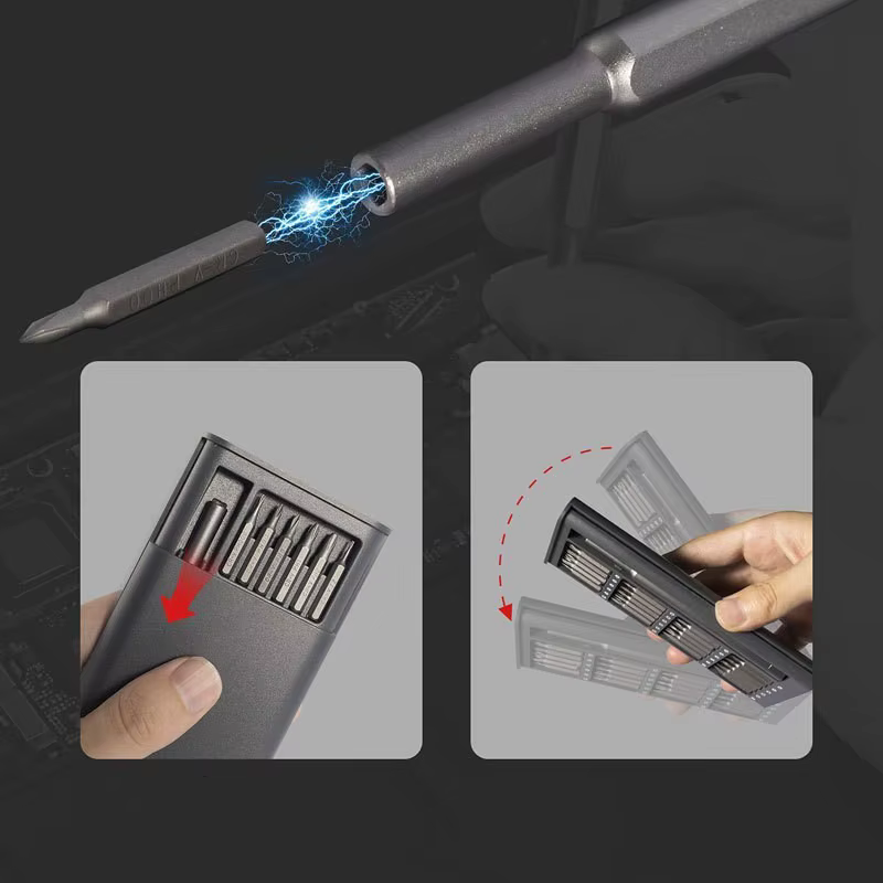 Kit de précision jeu de tournevis magnétiques pour réparation d'ordinateur portable électrique iPhone Tri Wing Torx