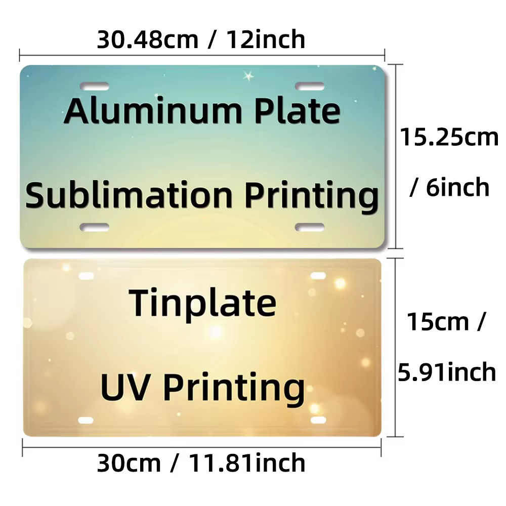 Plaque de signalisation personnalisée en métal 12x6 pouces, en aluminium, style rétro, pour décoration murale, texte et image personnalisés pour bar, maison, café, etc.