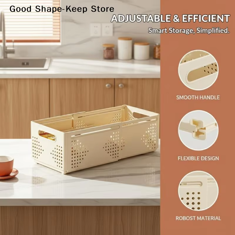 Boîte de rangement en plastique portable