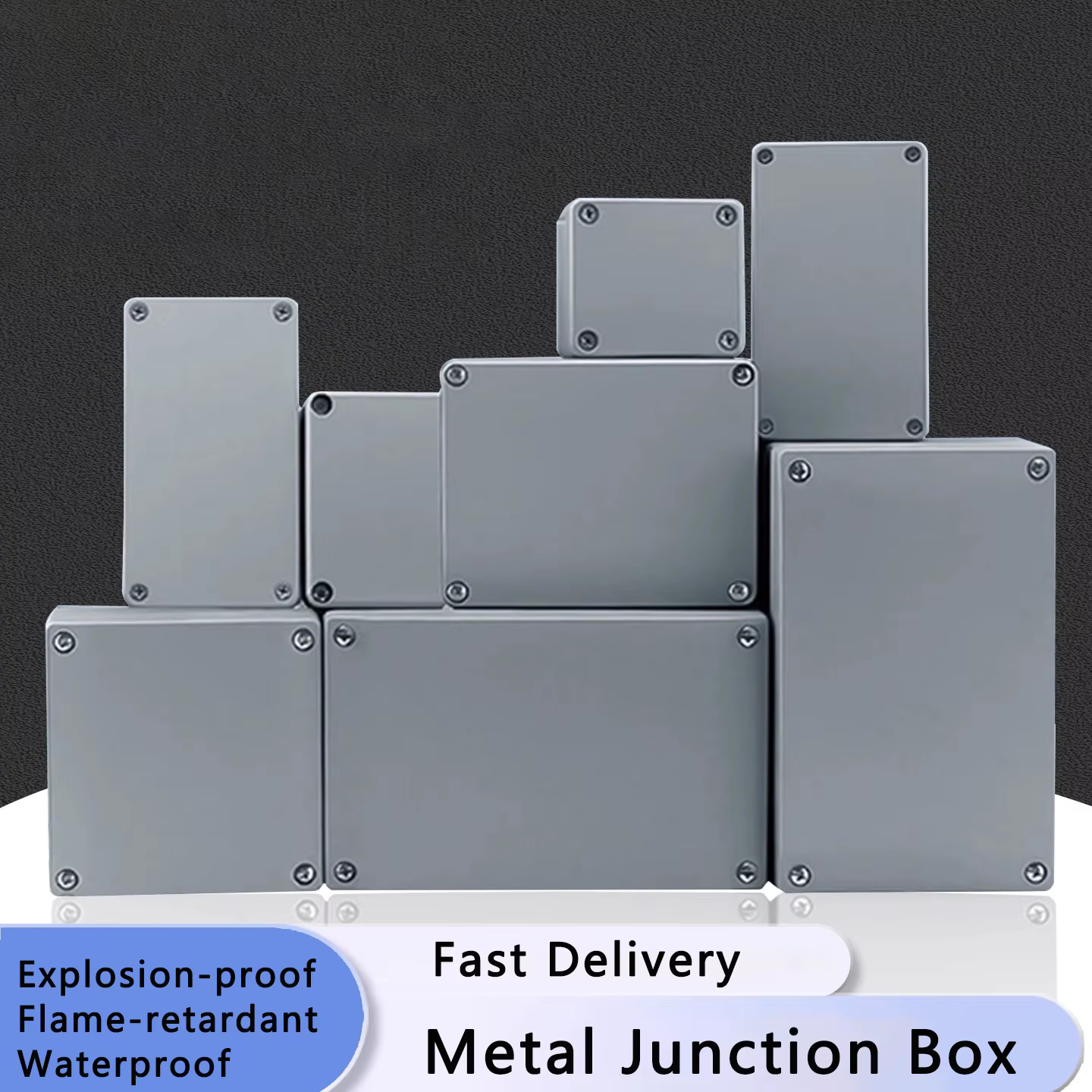 Boîtier en aluminium étanche et anti-explosion
