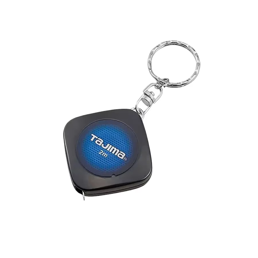 Mètre Ruban Mini Tajima 1/2/3M avec Anneau Porte-clés – Largeur 6mm