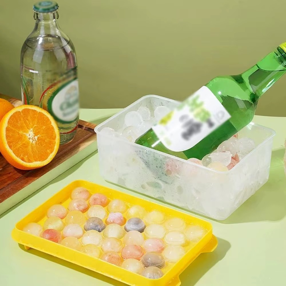 Bac à glaçons avec couvercle et boîte de rangement