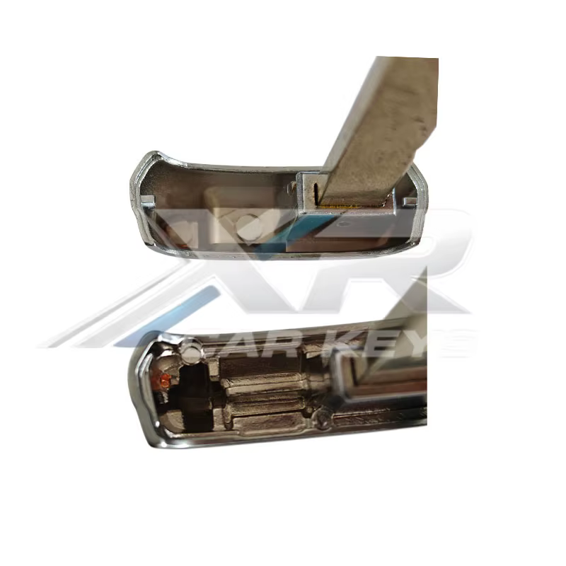 Lame de clé de secours non coupée pour remplacement de clé télécommande intelligente Audi A3 A3L A6 A6L SQ7 Q7 TT A8L 2