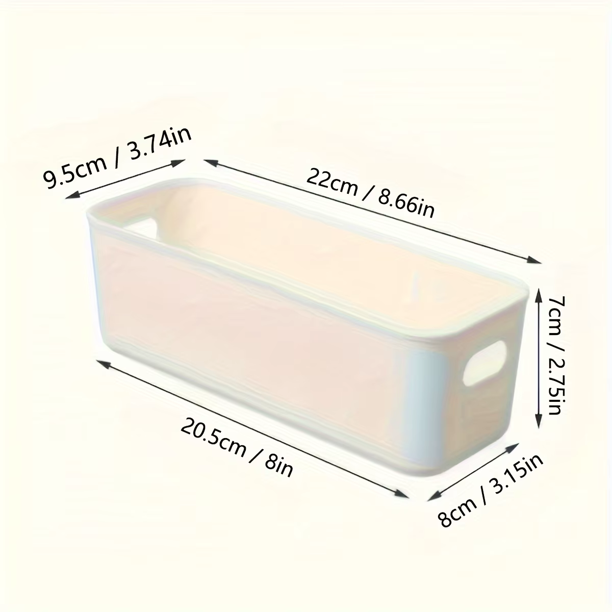 Boîte de rangement multifonctionnelle 10 pièces