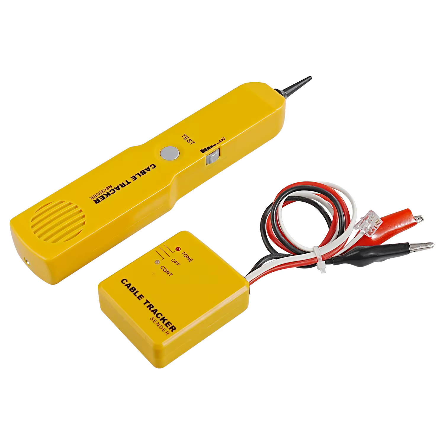 Testeur de Circuit traceur de fil, testeur de continuité de câble réseau, testeur de ligne téléphonique, générateur de tonalité et Kit de sonde, Tracke de câble métallique
