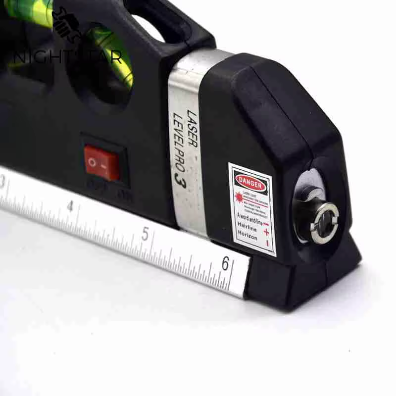 Niveau Laser Horizon mesure verticale 8 pieds aligneur règles Standard et métriques