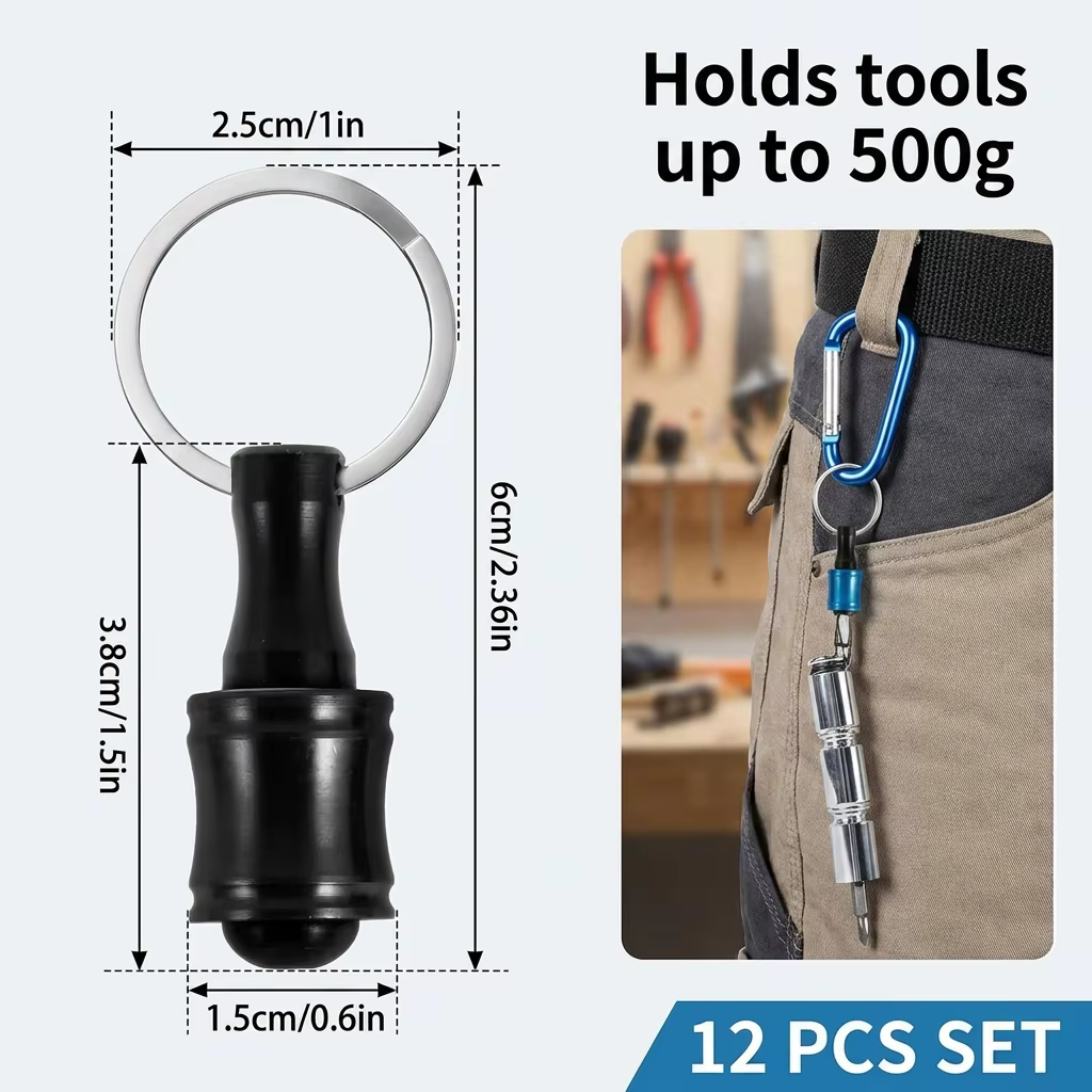 Lot de 12 embouts de tournevis avec support
