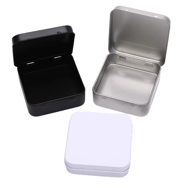 Mini boîtes de rangement en métal
