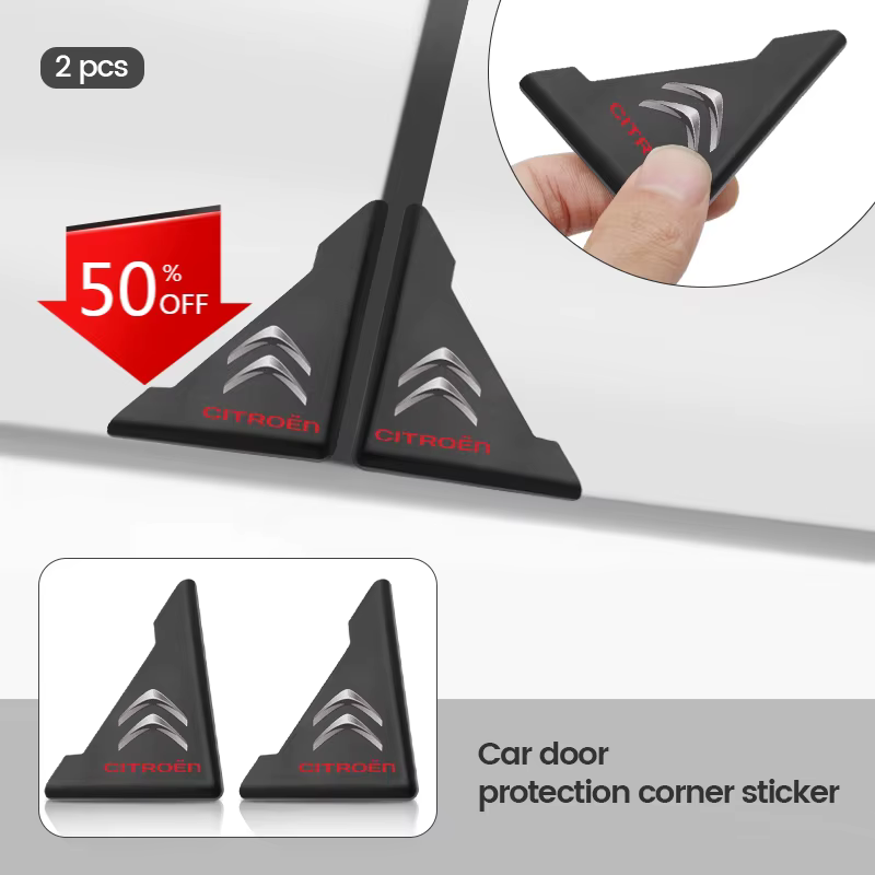 Autocollant de protection anti-collision pour coin de porte de voiture