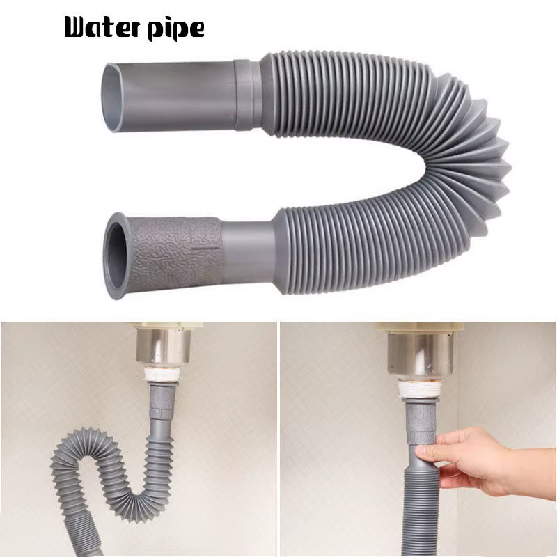 Crépine de lavabo de cuisine Flexible universelle en plastique