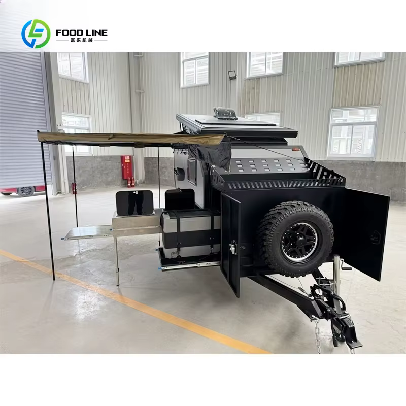 Caravane tout-terrain de luxe certifiée australienne personnalisée, suspension indépendante moderne