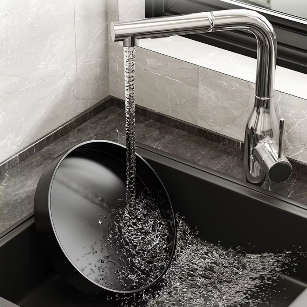 Étagère à épices rotative en acier au carbone, grande capacité, étagère de rangement ronde pour condiments, gain de place, boîte de rangement pour cosmétiques imperméable