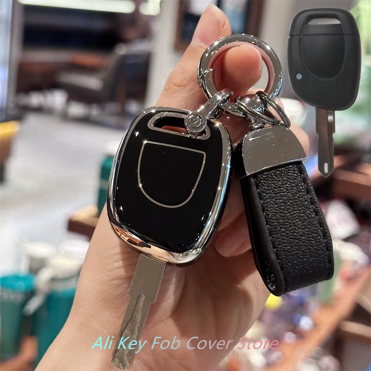 Porte-clés de voiture pour Renault Twingo Clio Kangoo Twingo