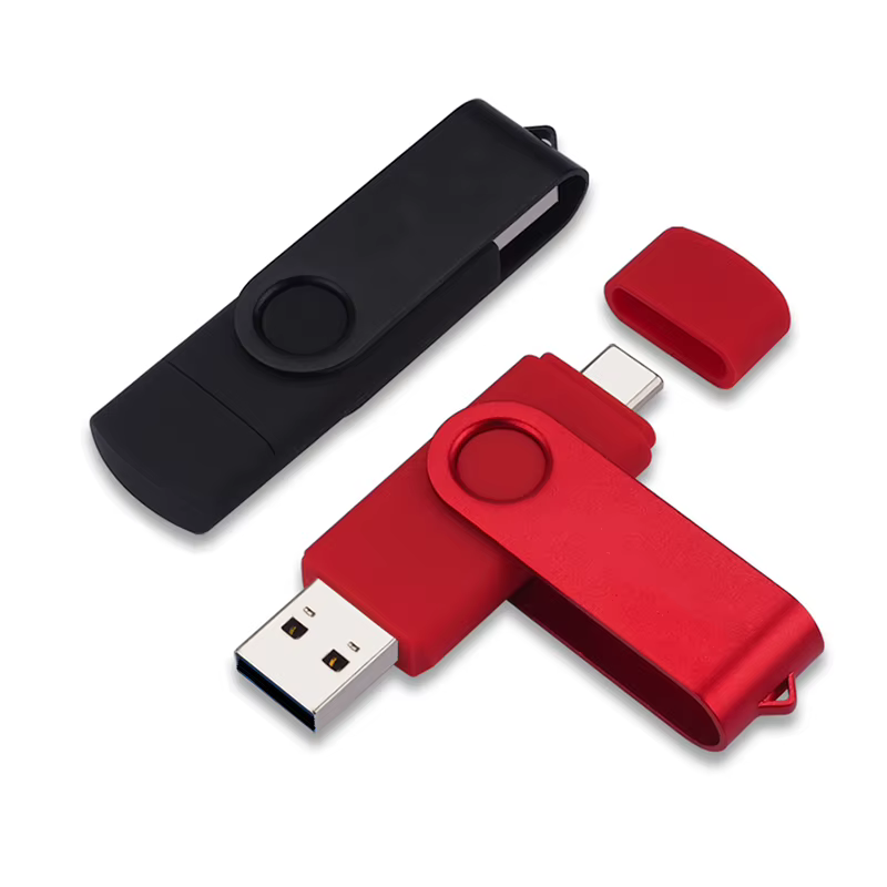 Clé USB avec Logo personnalisé, 128 mo, 256 mo, 1 go, 2 go, type-c, double usage, rotative, 128 go, 64 go, 32 go, pour photographe et Smartphone