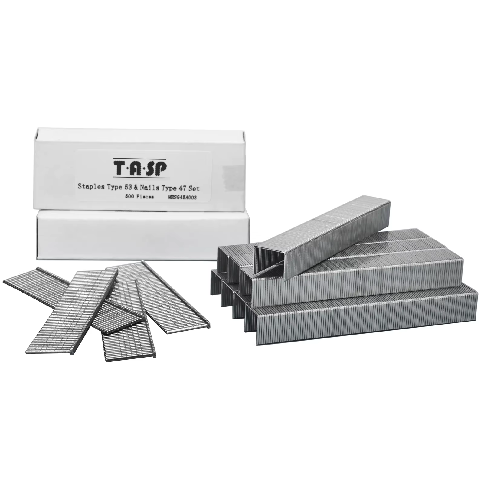 TASP 1000 pièces agrafes et clous
