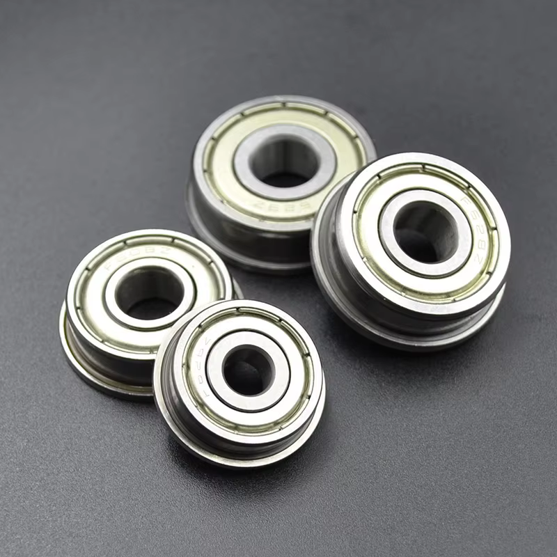 10 pièces roulements à bride alésage 2mm 3mm 4mm 5mm 6mm 7mm 8mm 9mm 10mm F625 F605 F608 MF105 MF115 F695 ZZ roulement