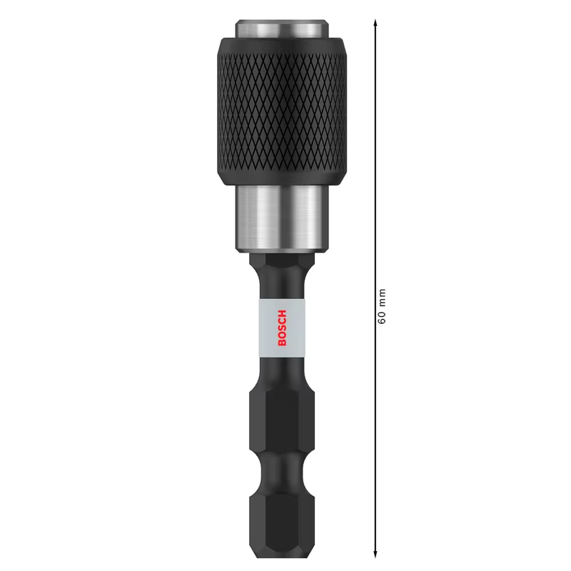 BOSCH 2608522320 PRO porte-embout à Impact changement rapide 60 mm 1/4 pouces tige hexagonale choisir clic haute dureté fixation d'outil Durable