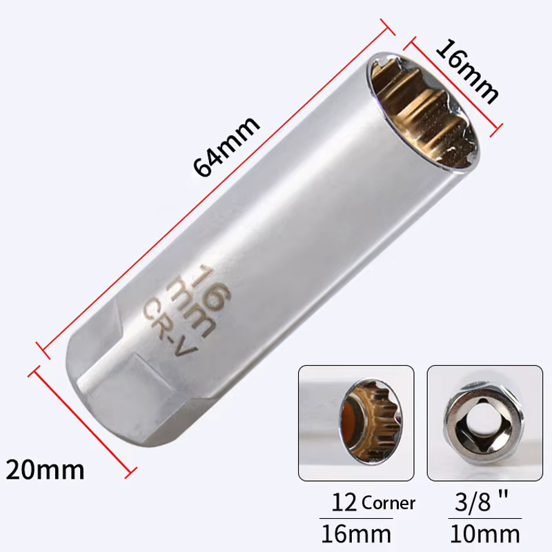Clé universelle pour bougie d'allumage