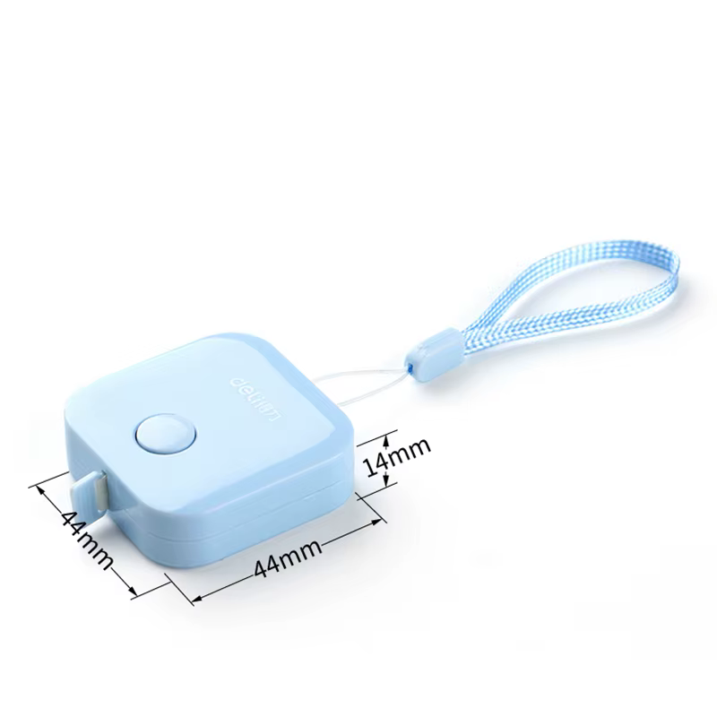 Deli – ruban à mesurer Portable en cuir