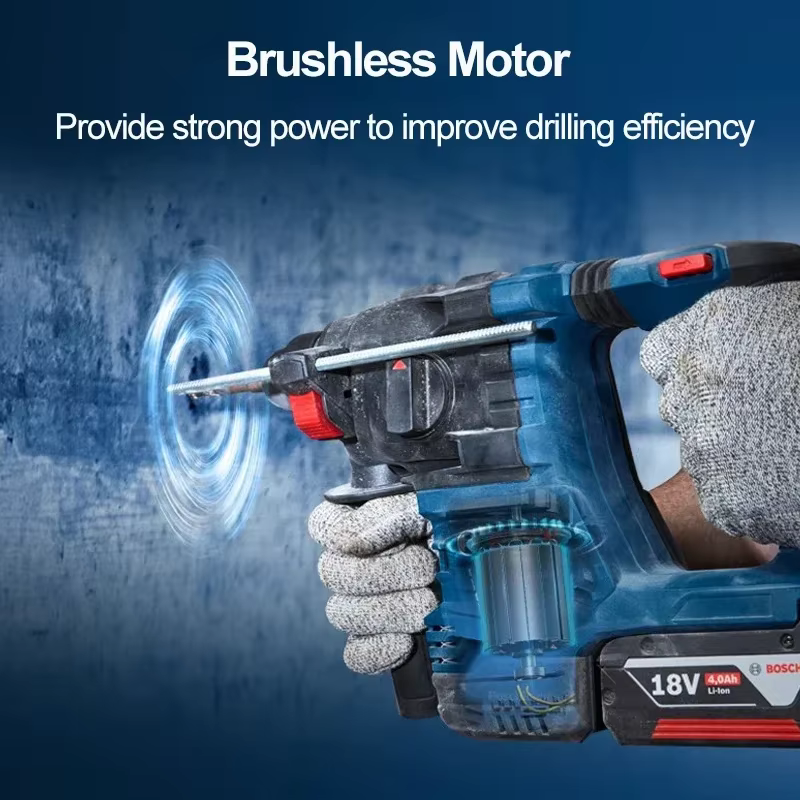 BOSCH GBH 185-LI marteau rotatif professionnel sans brosse perceuse à percussion SDS PLUS 18V