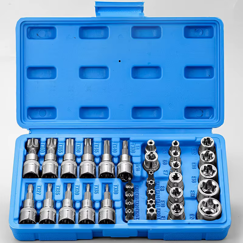 Jeu de douilles Torx professionnelles 34 pièces