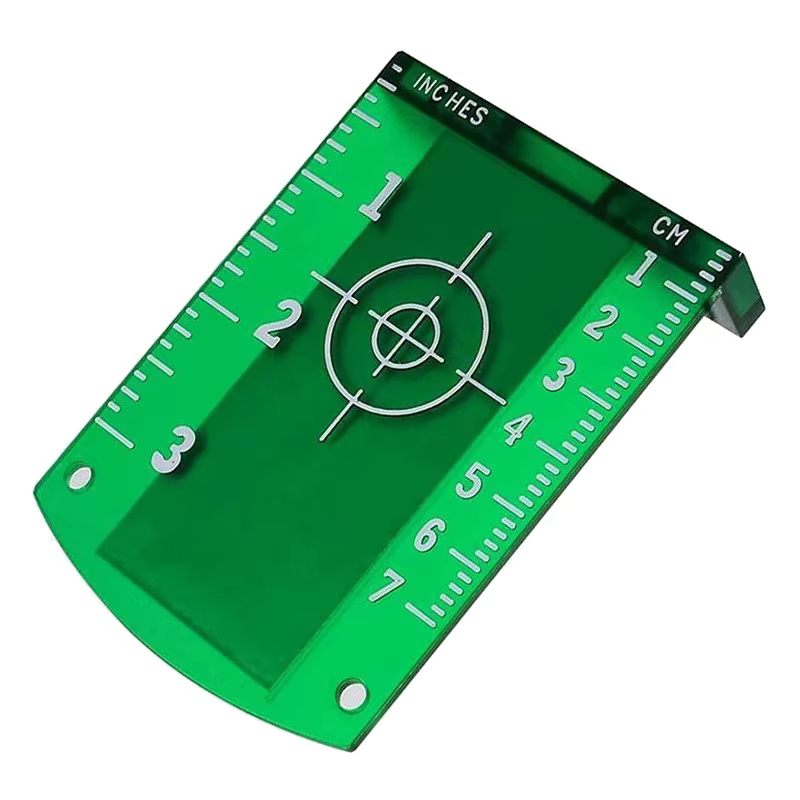 Plaque de carte cible laser 10cm x 7cm