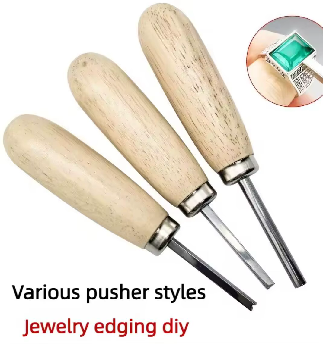 Outil de sertissage de pierres précieuses pour bijoutier
