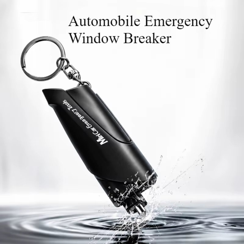 Marteau de sécurité automobile multifonctionnel portable pour briser les vitres en cas d'urgence