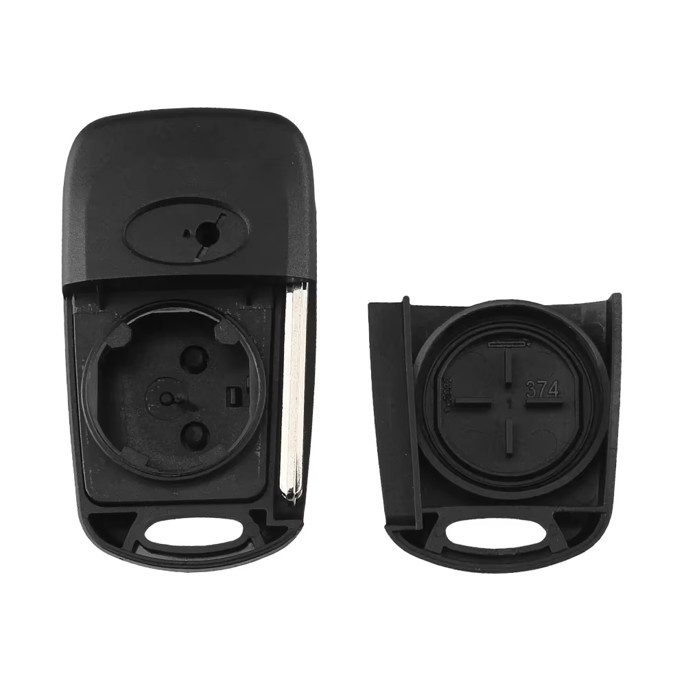 KEYYOU coque de clé à distance pour Hyundai I20 I30 IX35 I35 Accent Kia Picanto Sportage K5 3 boutons étui de clé à distance pliable
