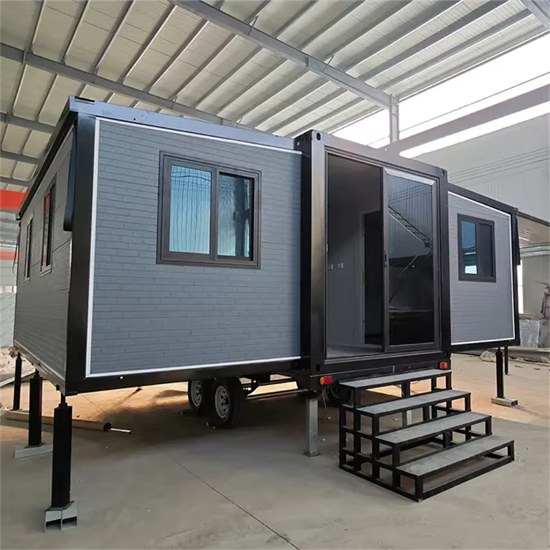 Maisonnette mobile moderne pliable sur mesure, entrepôt pliable préfabriqué, hangar de jardin, conteneur préfabriqué
