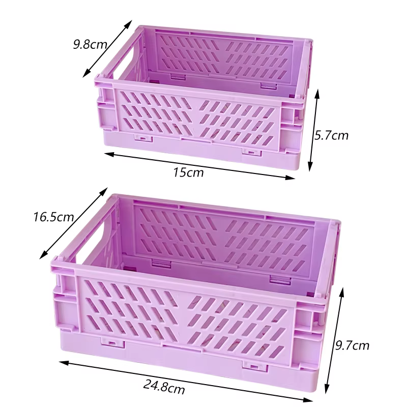 Boîte de Rangement Pliable en Plastique