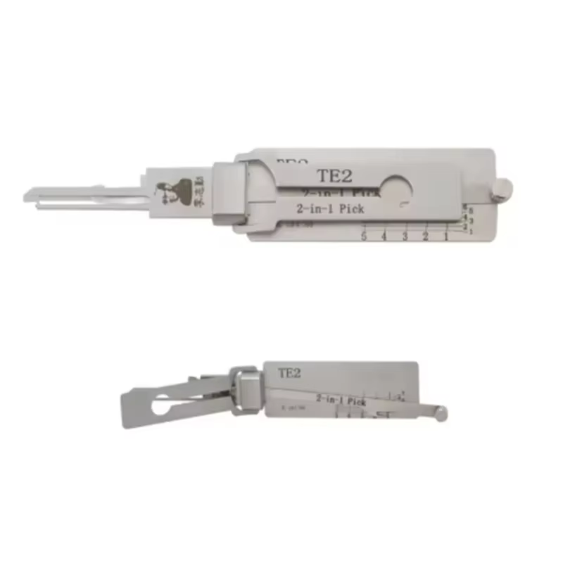 Lishi 2 en 1 sélection et décodeur de serrure pour Gainsborough pour serrures TESA porte de maison