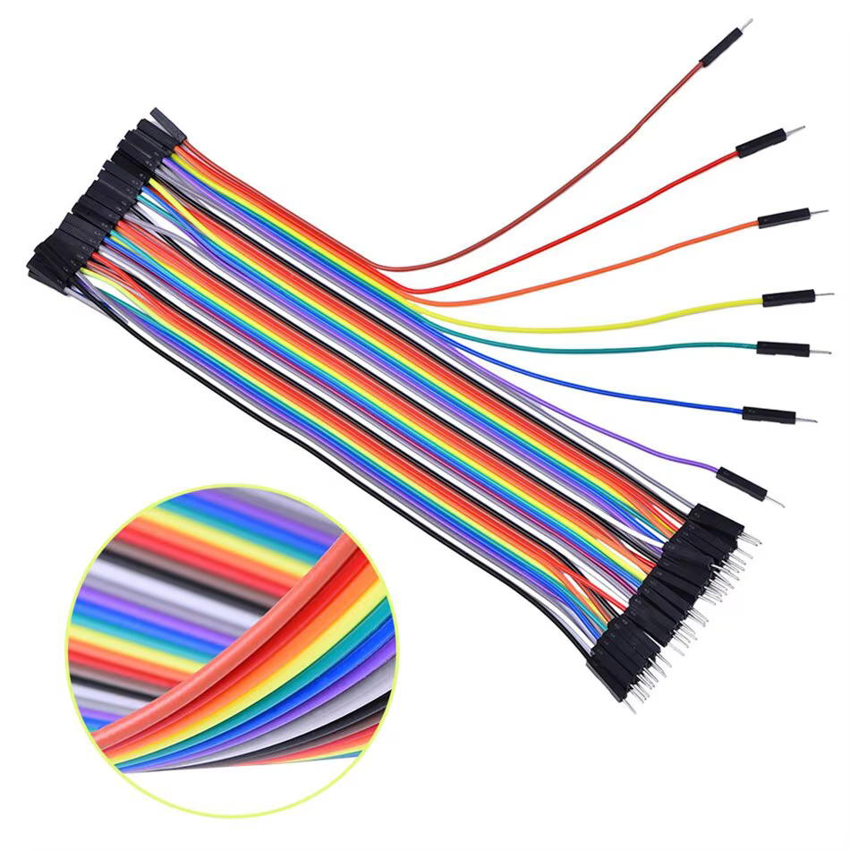 40PIN 20CM Dupont Ligne Mâle