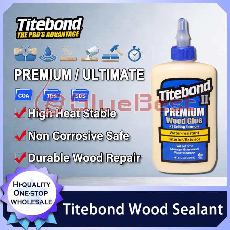 Colle à bois PVA Titebond II Premium pour le travail du bois