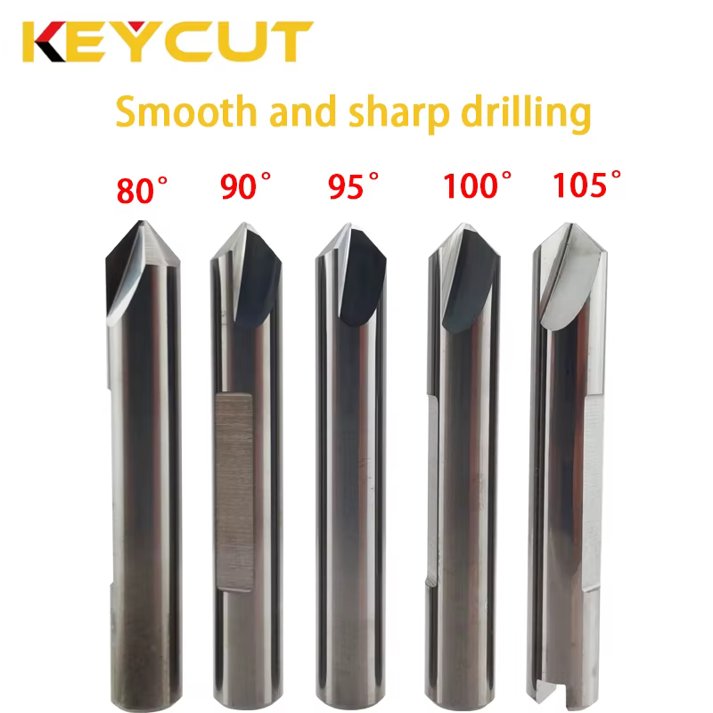 80 ° 90 ° 95 ° 100 ° 105 ° Fraise pour Machine à dupliquer les clés manuelle