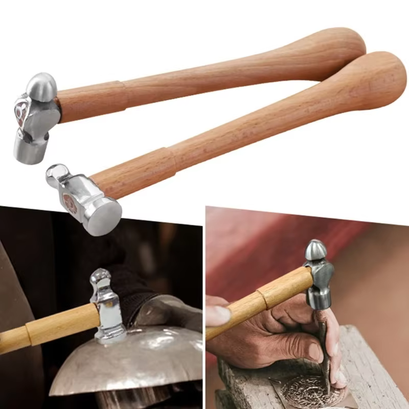Ball Peen Hammer avec manche en bois