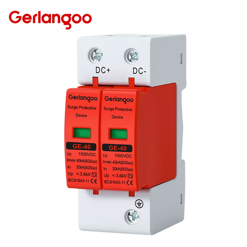 Dispositif de protection contre les surtensions 2P DC SPD 20KA 40KA