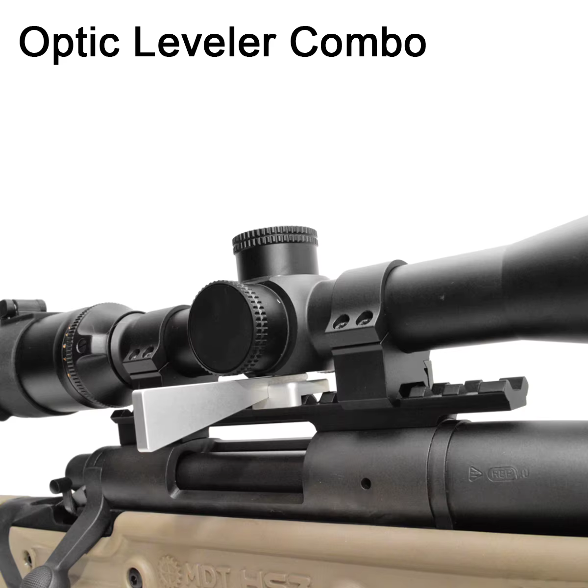 Kit d'outils de nivellement optique en métal 3 pièces pour ajustement fin des lunettes