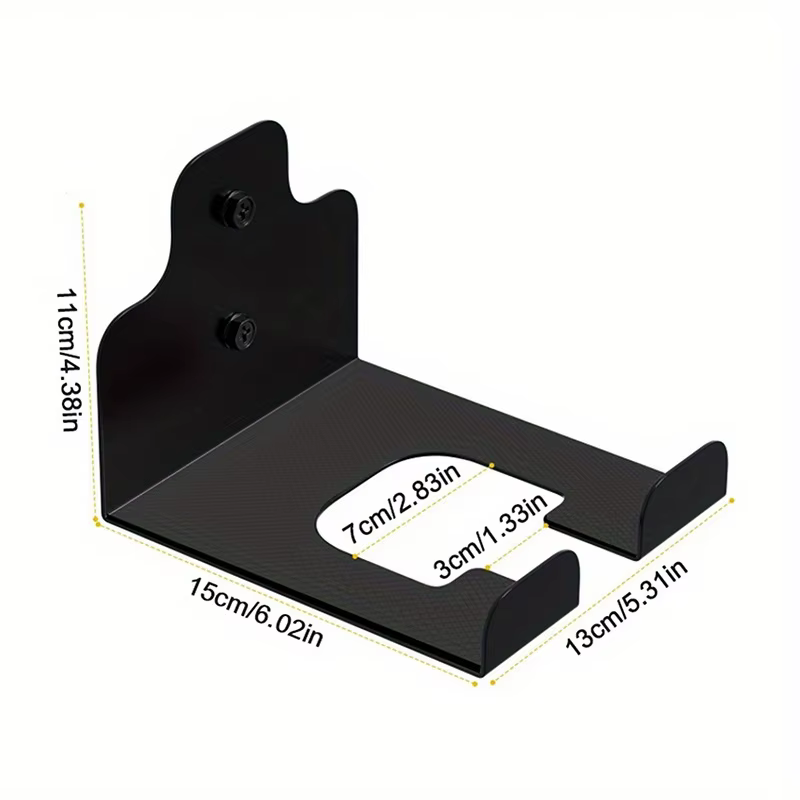 Support mural pour tondeuse et outils de jardin – Organisateur de garage pour débroussailleuse